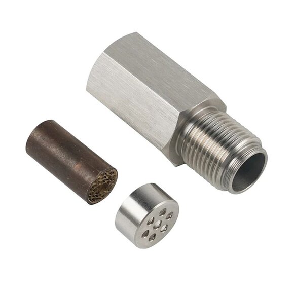 Other | 2pc O2 2 Oxygen Sensor Weld In On Bungs Plugs M18 X 15 Threaded ...